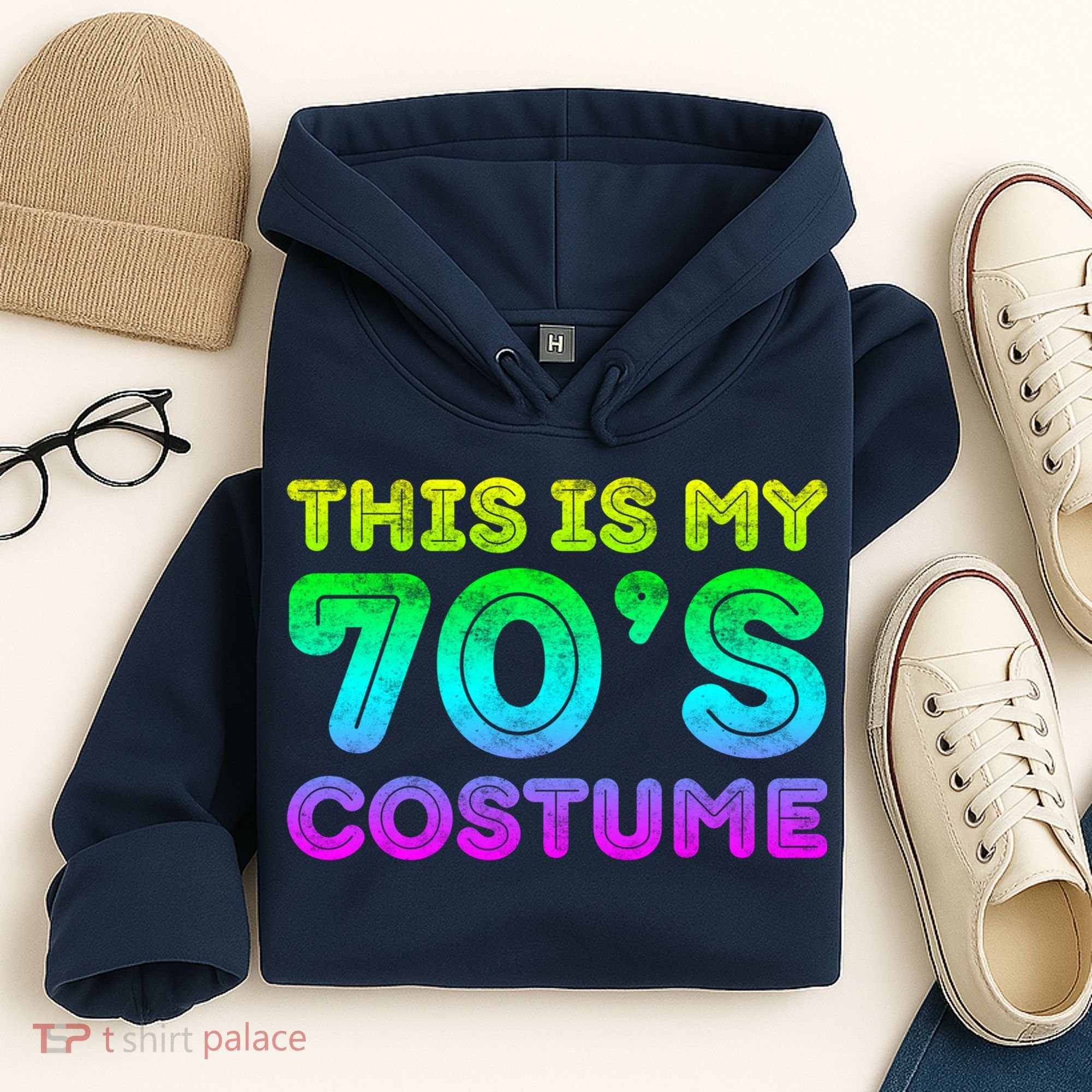 This Is My 70s Costume, 1970s Party Hoodie