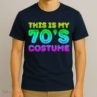 This Is My 70s Costume, 1970s Party T-Shirt thumb 3