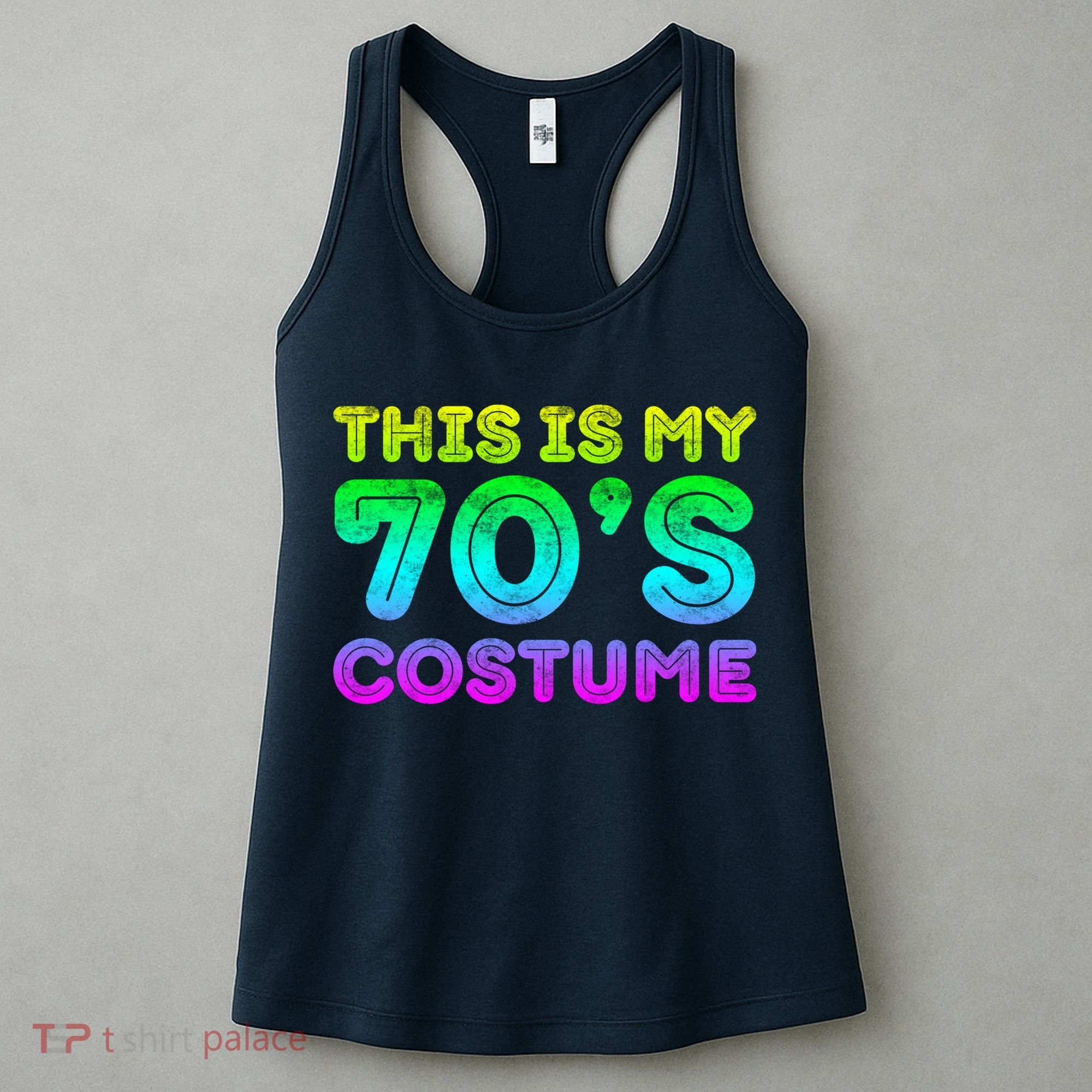 This Is My 70s Costume, 1970s Party Women's Tank Top