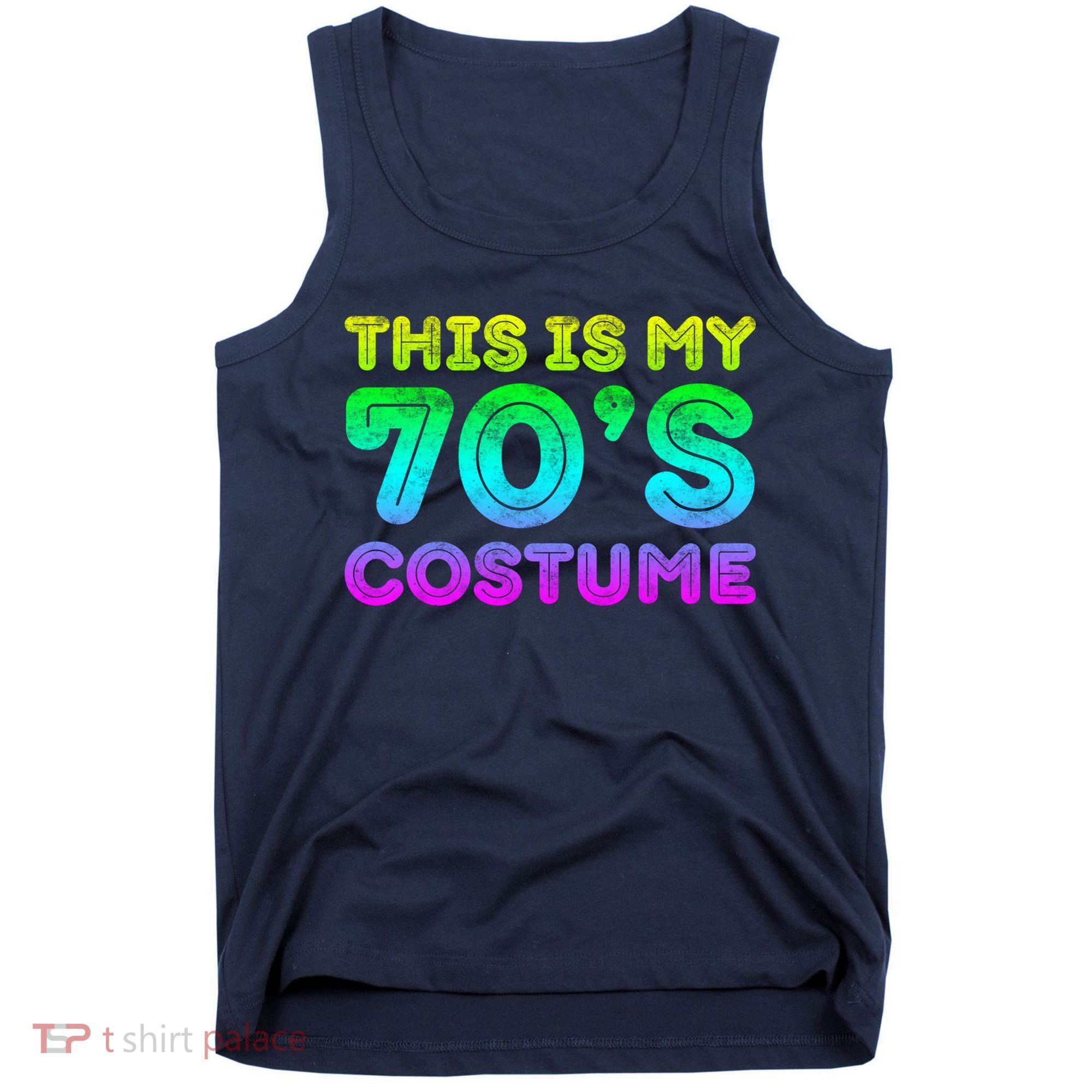 This Is My 70s Costume, 1970s Party Tank Top
