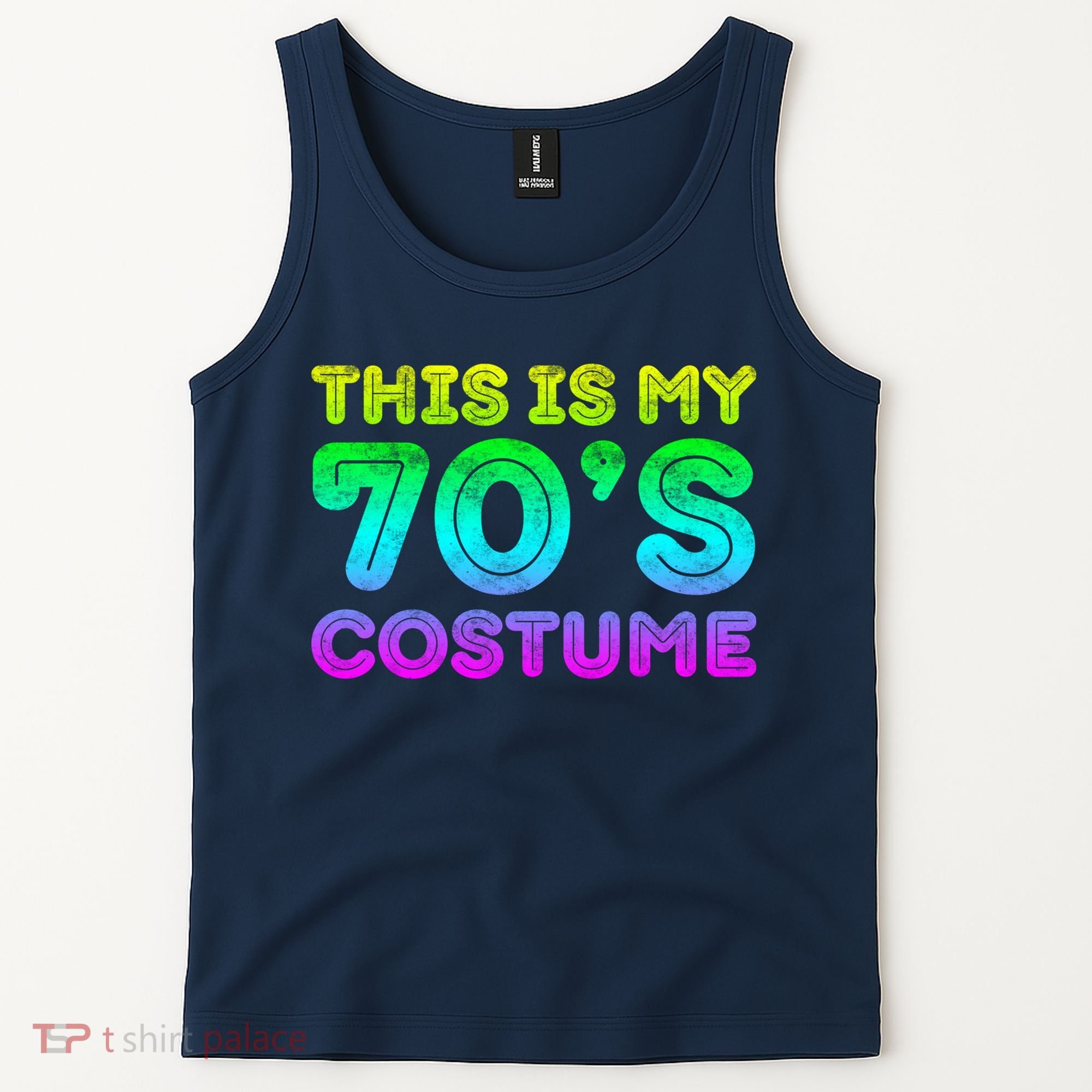 This Is My 70s Costume, 1970s Party Tank Top