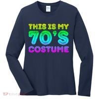 This Is My 70s Costume, 1970s Party Women's Long Sleeve Shirt thumb 0