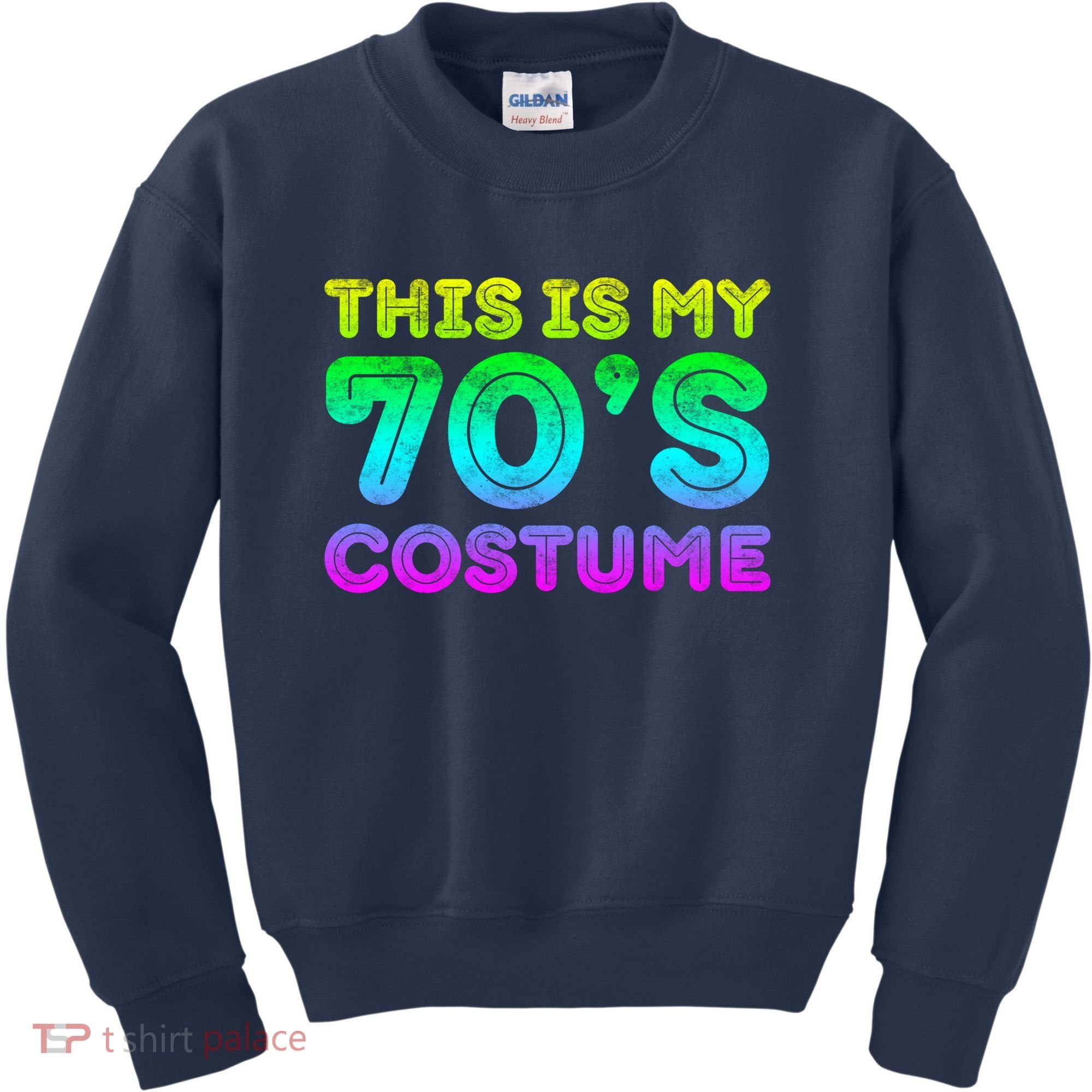 This Is My 70s Costume, 1970s Party Kids Sweatshirt