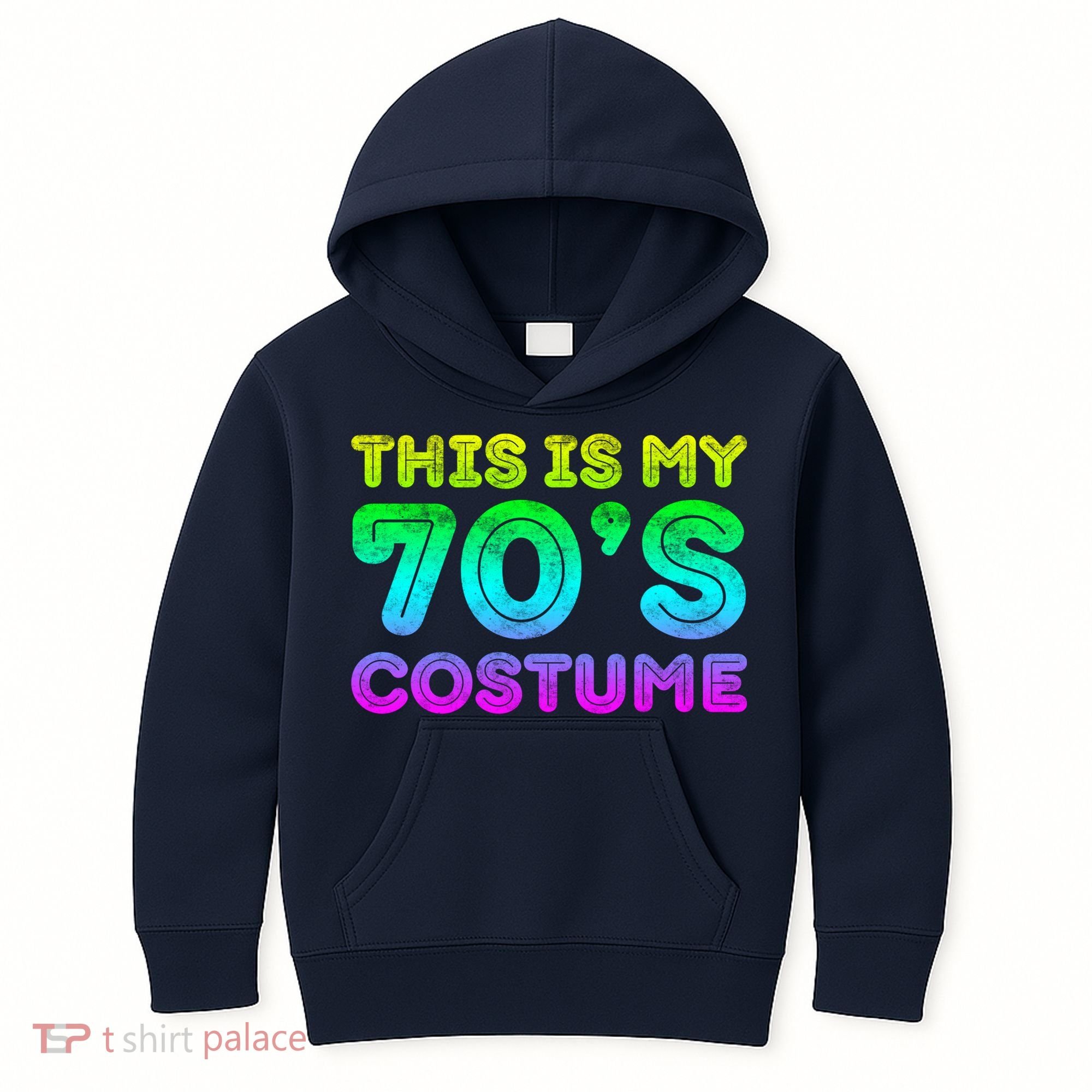 This Is My 70s Costume, 1970s Party Kids Hoodie