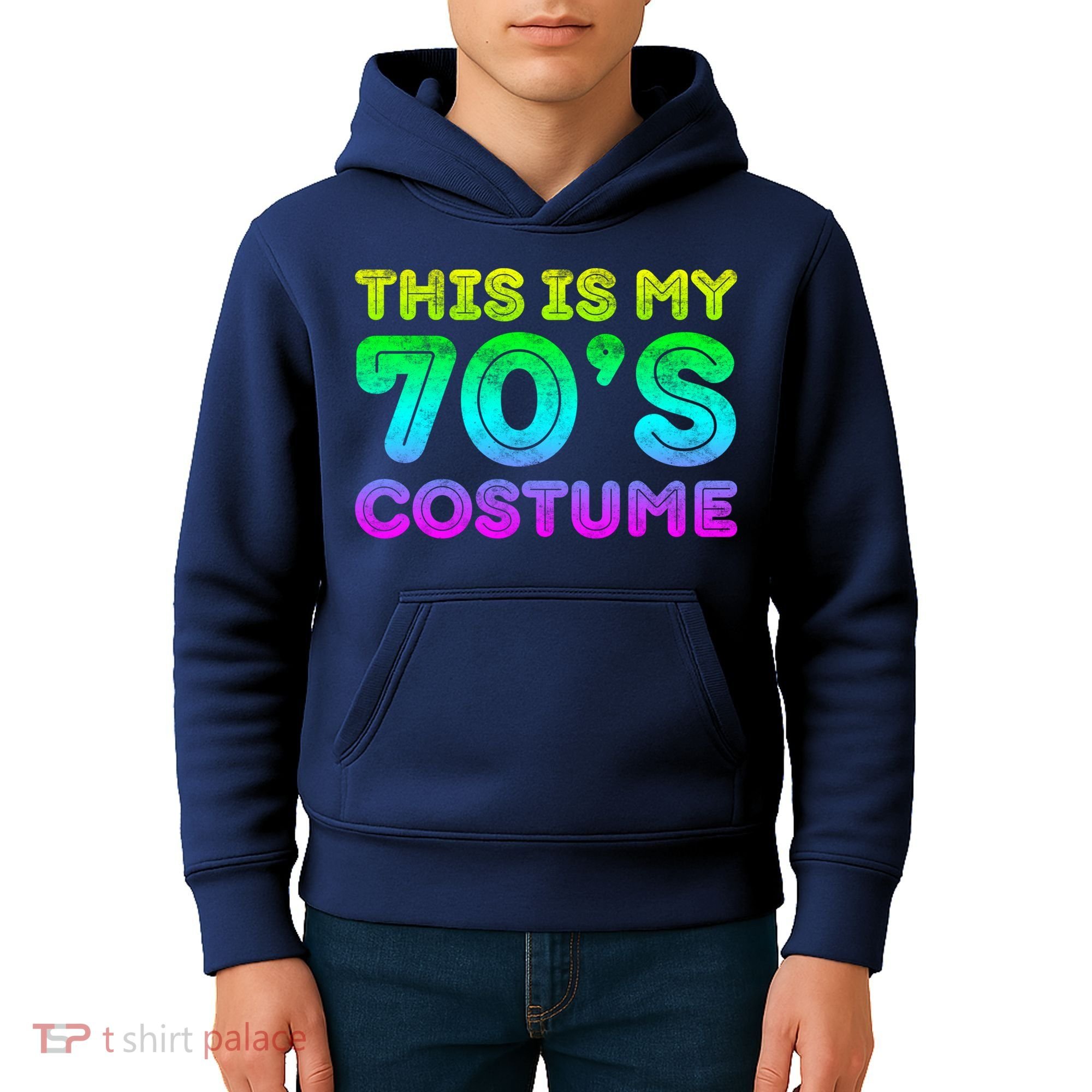 This Is My 70s Costume, 1970s Party Kids Hoodie