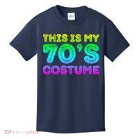 This Is My 70s Costume, 1970s Party Kids T-Shirt thumb 0