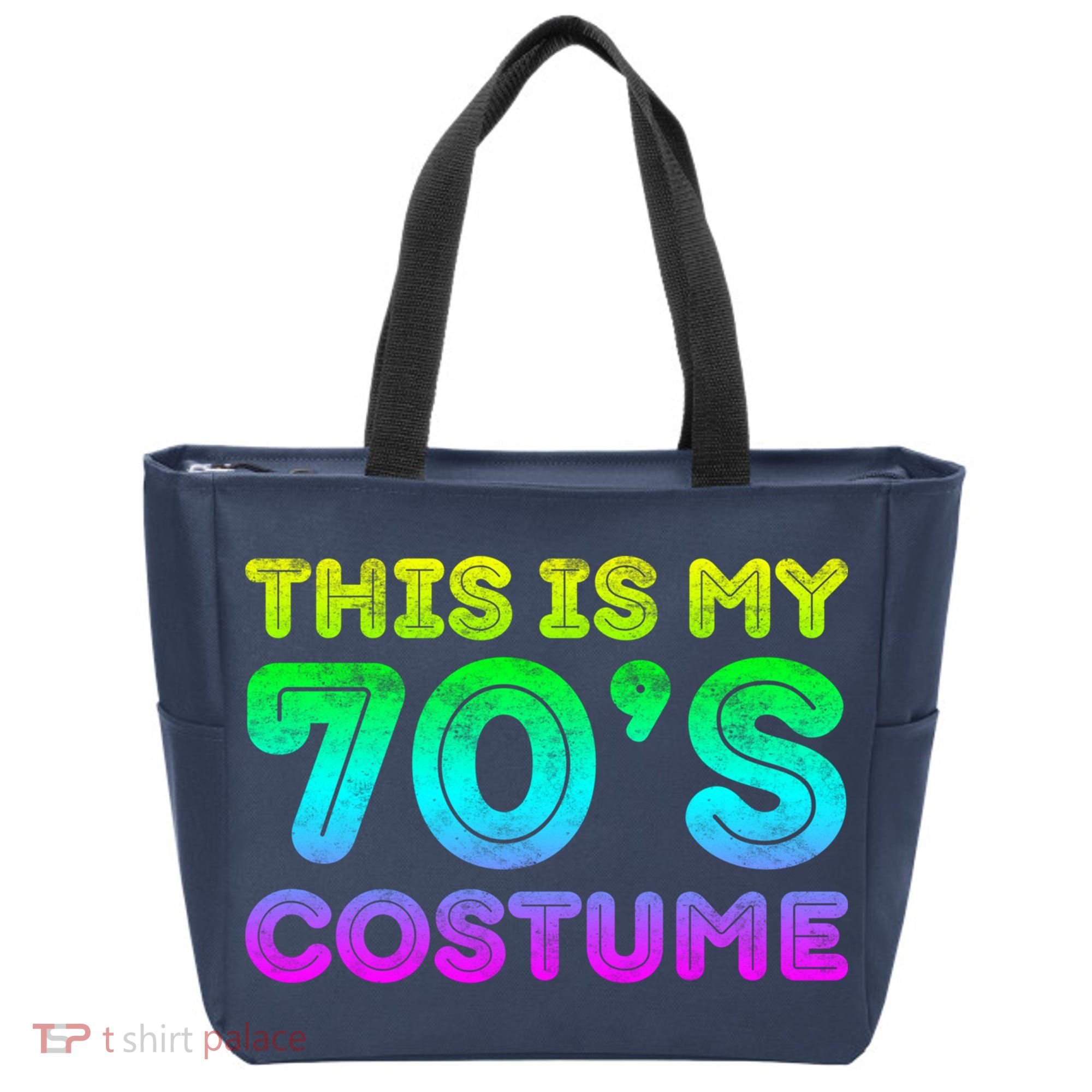 This Is My 70s Costume, 1970s Party Tote Bag