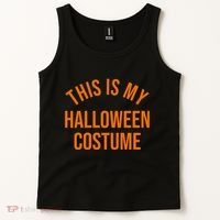This Is My Halloween Costume Tank Top thumb 2