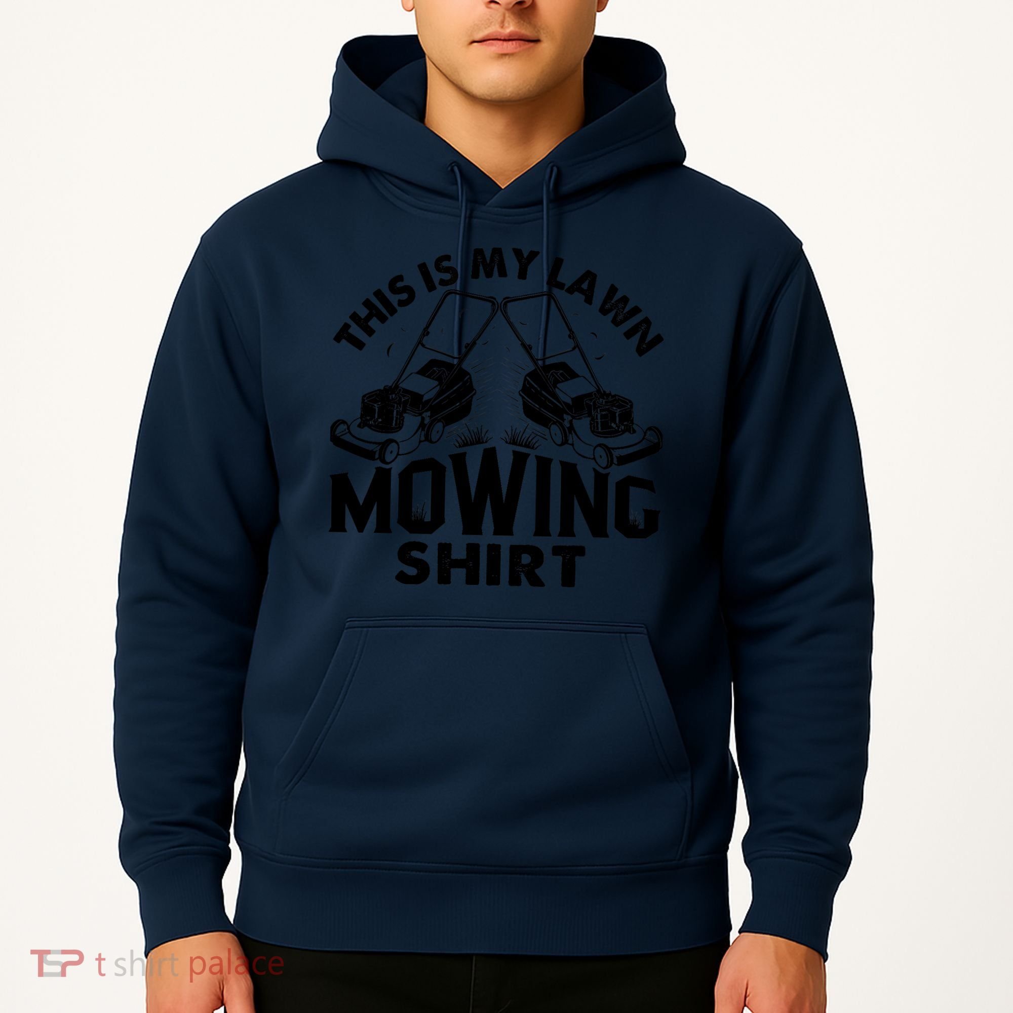 This Is My Lawn Mowing Funny Mower Gift Hoodie