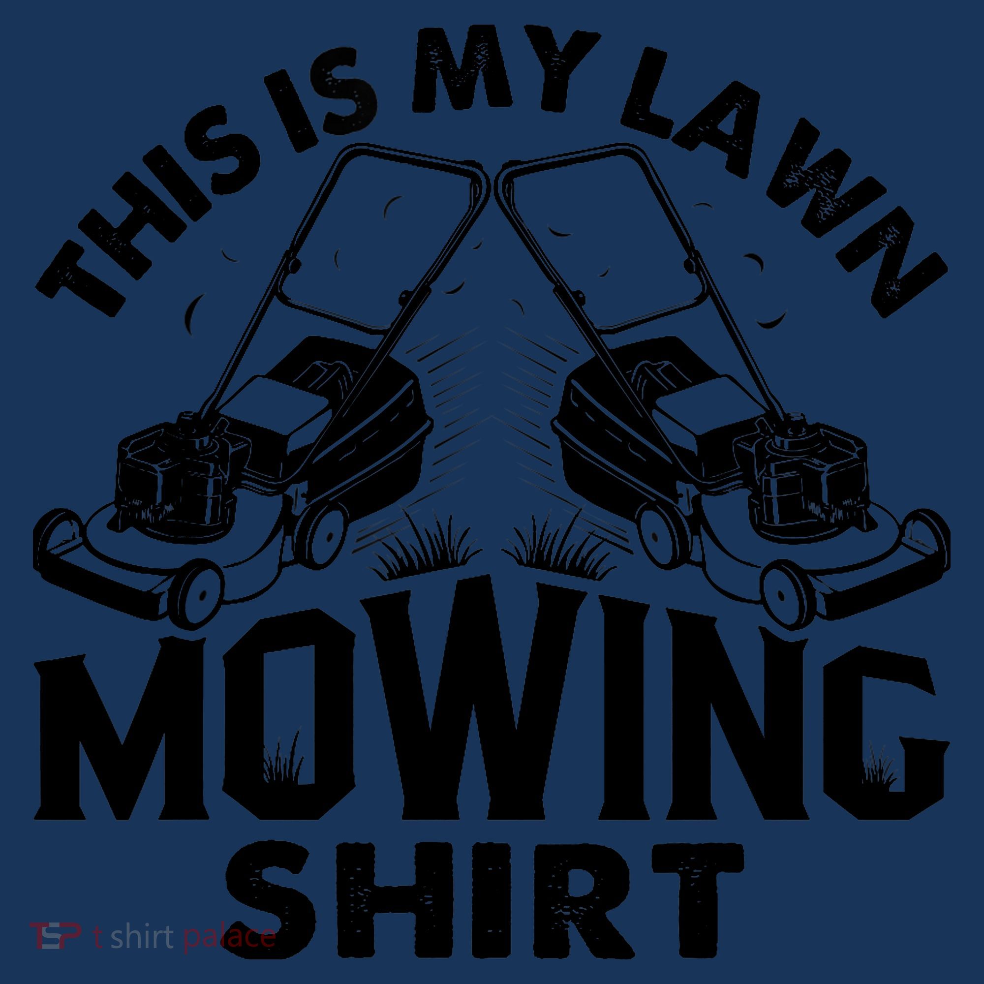 This Is My Lawn Mowing Funny Mower Gift Hoodie