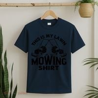This Is My Lawn Mowing Funny Mower Gift T-Shirt thumb 2