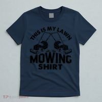 This Is My Lawn Mowing Funny Mower Gift T-Shirt thumb 5