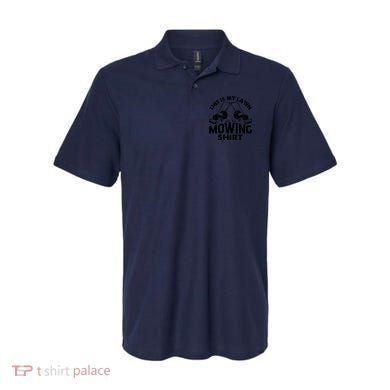 This Is My Lawn Mowing Funny Mower Gift Polo