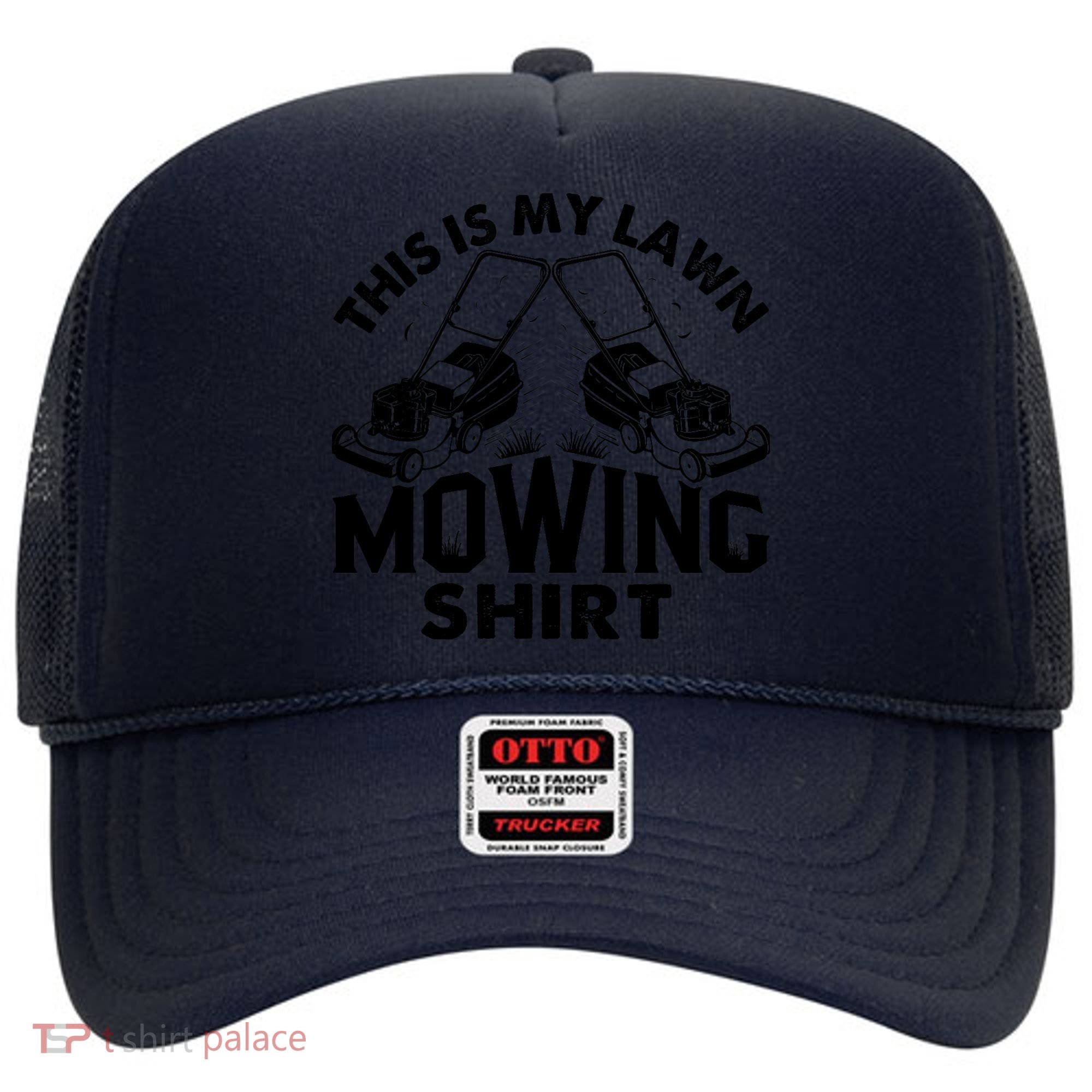 This Is My Lawn Mowing Funny Mower Gift Hat