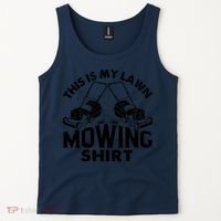 This Is My Lawn Mowing Funny Mower Gift Tank Top thumb 2