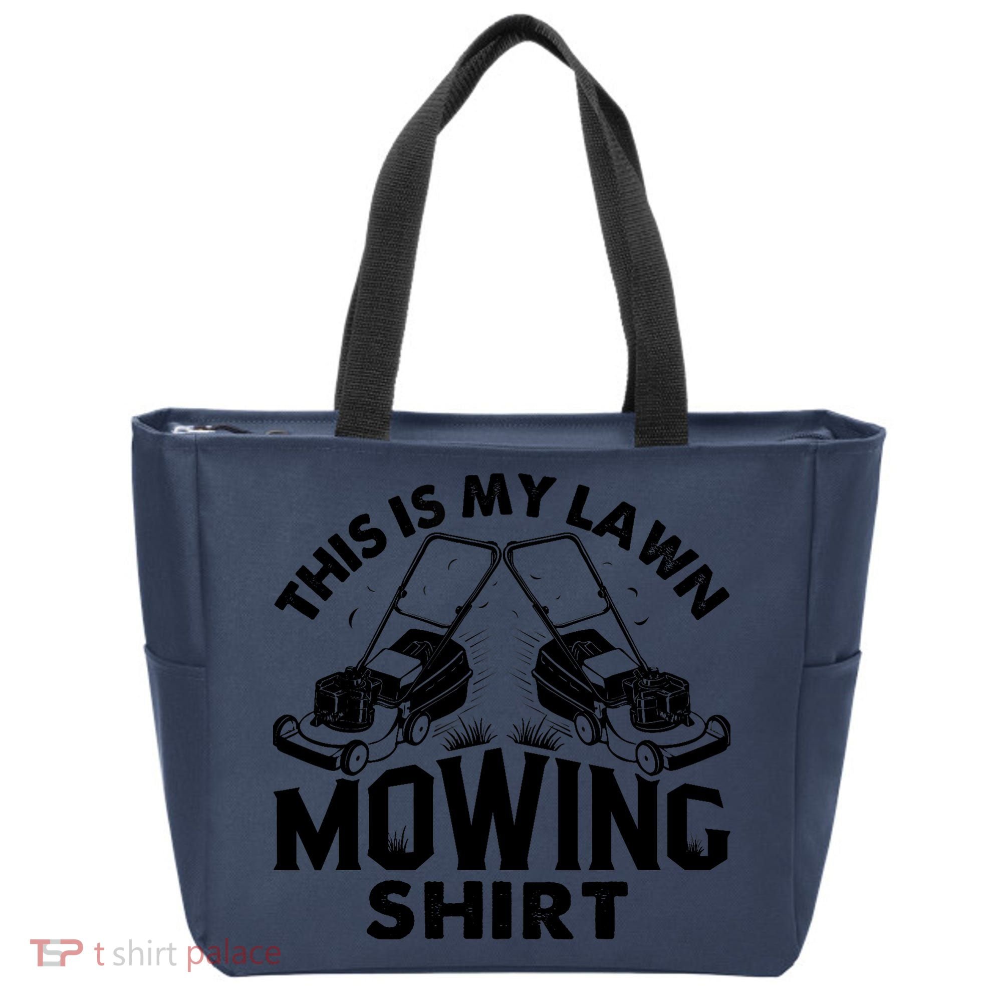 This Is My Lawn Mowing Funny Mower Gift Tote Bag