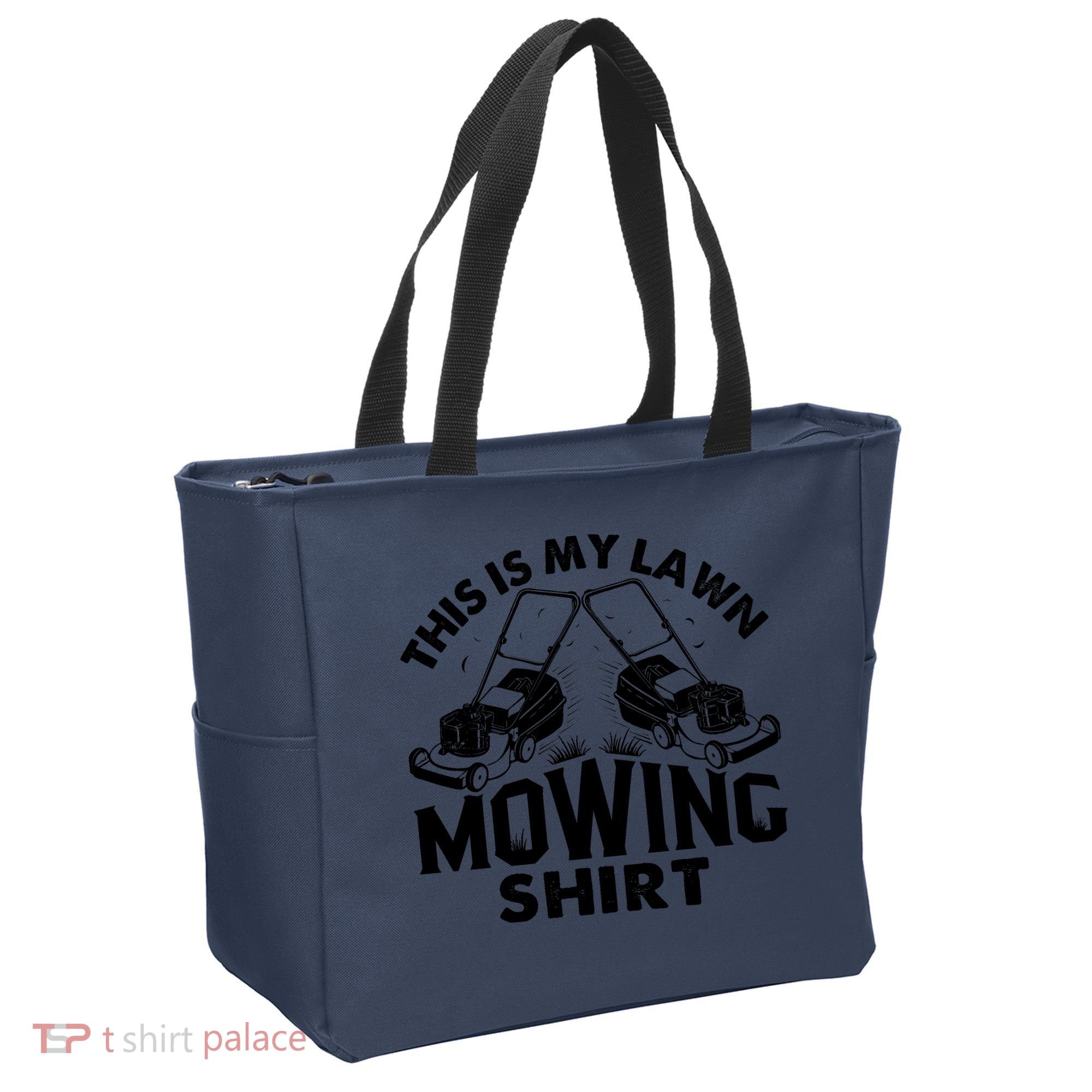 This Is My Lawn Mowing Funny Mower Gift Tote Bag