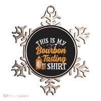 This Is My Bourbon Tasting Outfits Funny Bourbon Lovers Tank Top Ornament thumb 0