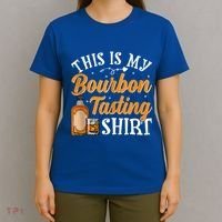This Is My Bourbon Tasting Outfits Funny Bourbon Lovers Tank Top T-Shirt thumb 4