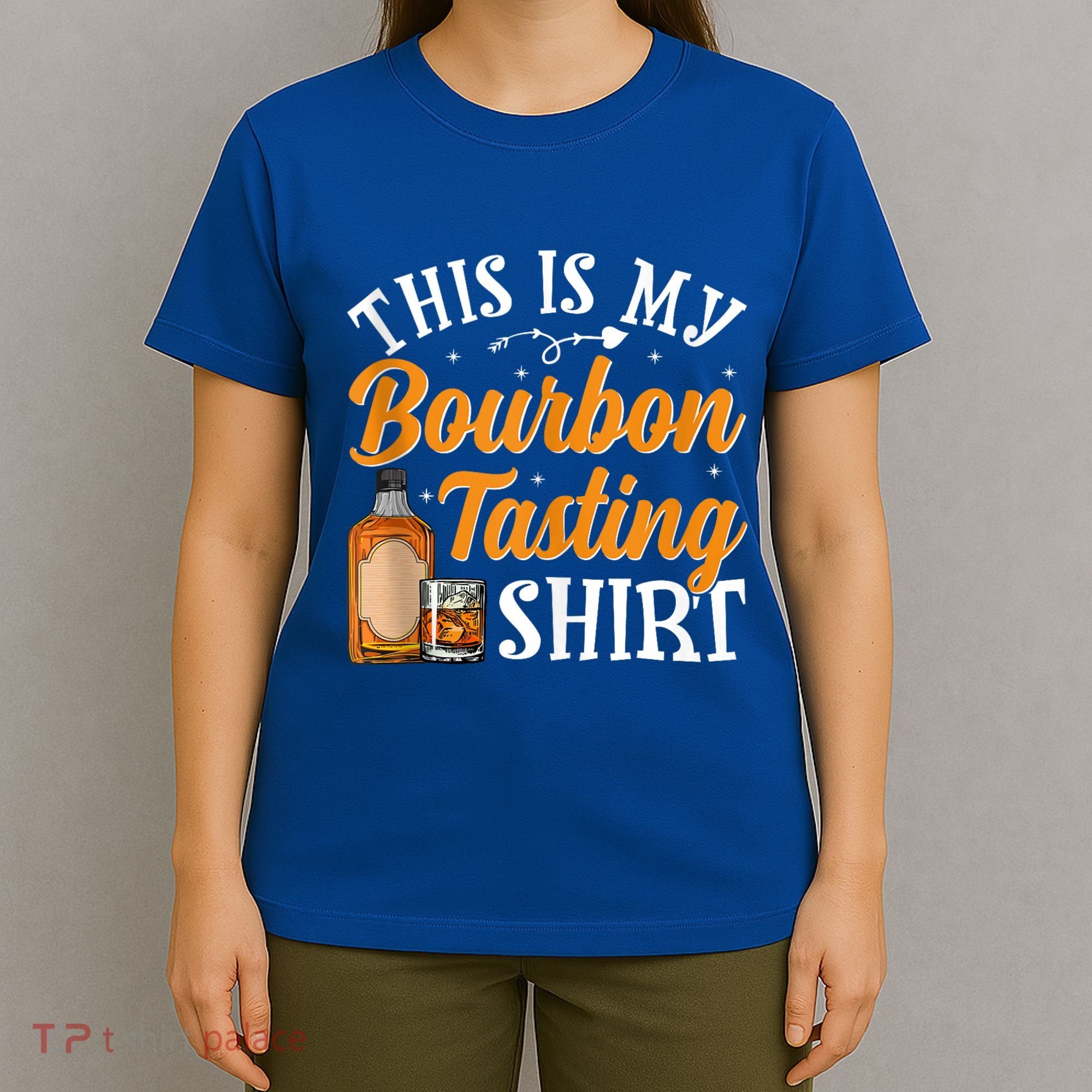 This Is My Bourbon Tasting Outfits Funny Bourbon Lovers Tank Top T-Shirt
