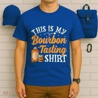 This Is My Bourbon Tasting Outfits Funny Bourbon Lovers Tank Top T-Shirt thumb 6