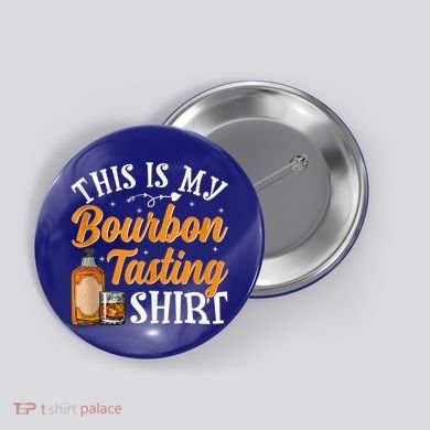 This Is My Bourbon Tasting Outfits Funny Bourbon Lovers Tank Top Button