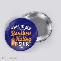 This Is My Bourbon Tasting Outfits Funny Bourbon Lovers Tank Top Button thumb 0