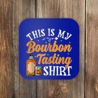 This Is My Bourbon Tasting Outfits Funny Bourbon Lovers Tank Top Coaster thumb 0