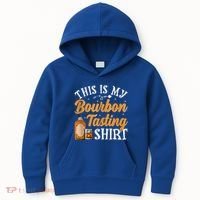 This Is My Bourbon Tasting Outfits Funny Bourbon Lovers Tank Top Kids Hoodie thumb 0