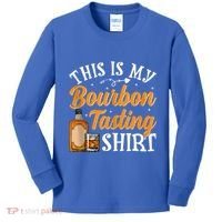 This Is My Bourbon Tasting Outfits Funny Bourbon Lovers Tank Top Kids Long Sleeve Shirt thumb 0