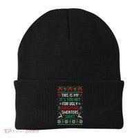 This Is My It's Too Hot For Ugly Christmas Sweaters Shirts Beanie thumb 0