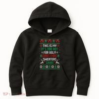 This Is My It's Too Hot For Ugly Christmas Sweaters Shirts Kids Hoodie thumb 0