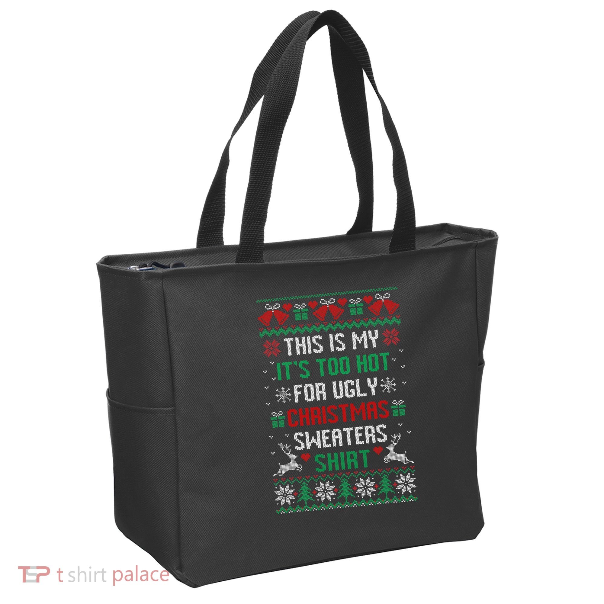 This Is My It's Too Hot For Ugly Christmas Sweaters Shirts Tote Bag