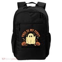 This Is My First Halloween Costume Cute Ghost Backpack thumb 0