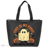This Is My First Halloween Costume Cute Ghost Tote Bag thumb 0