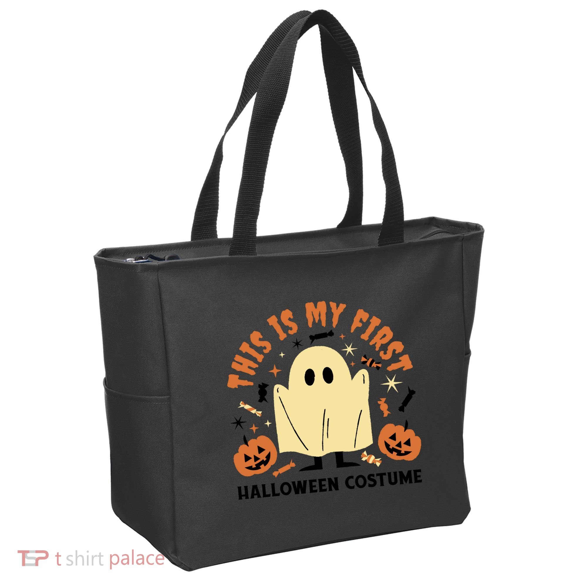 This Is My First Halloween Costume Cute Ghost Tote Bag