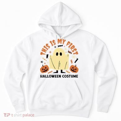 This Is My First Halloween Costume Cute Ghost Hoodie