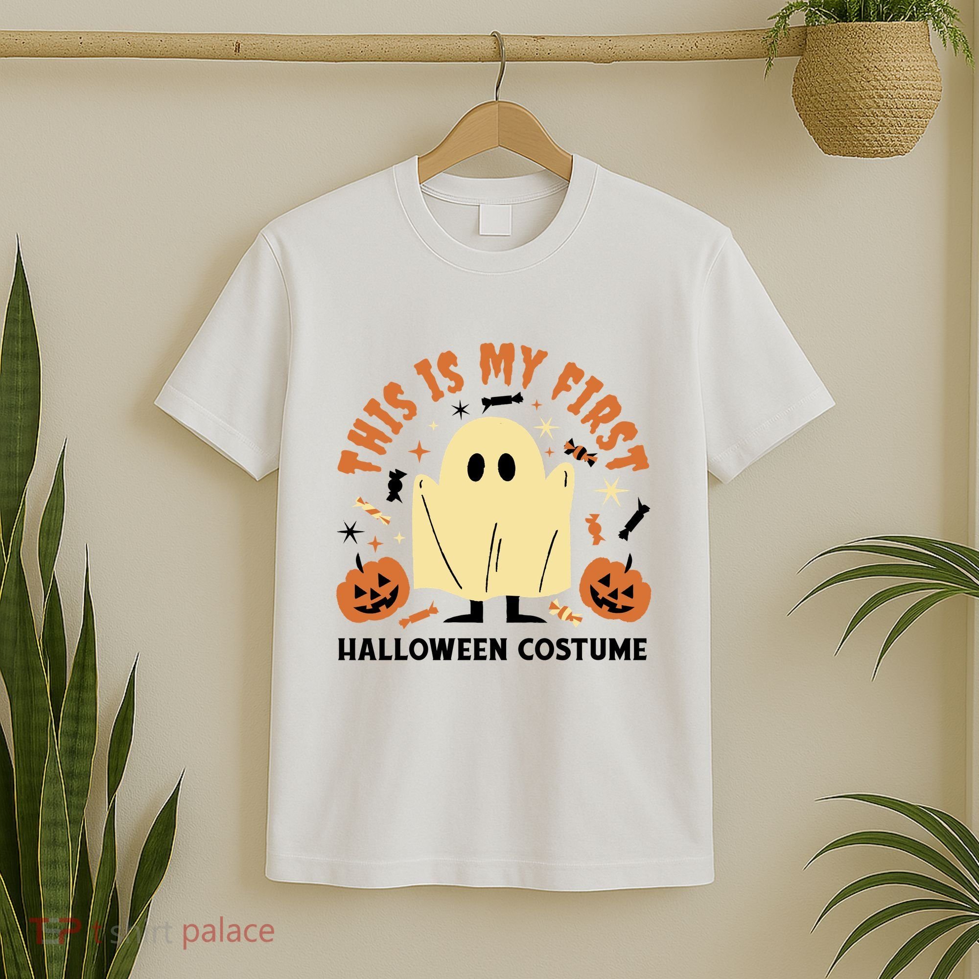 This Is My First Halloween Costume Cute Ghost T-Shirt