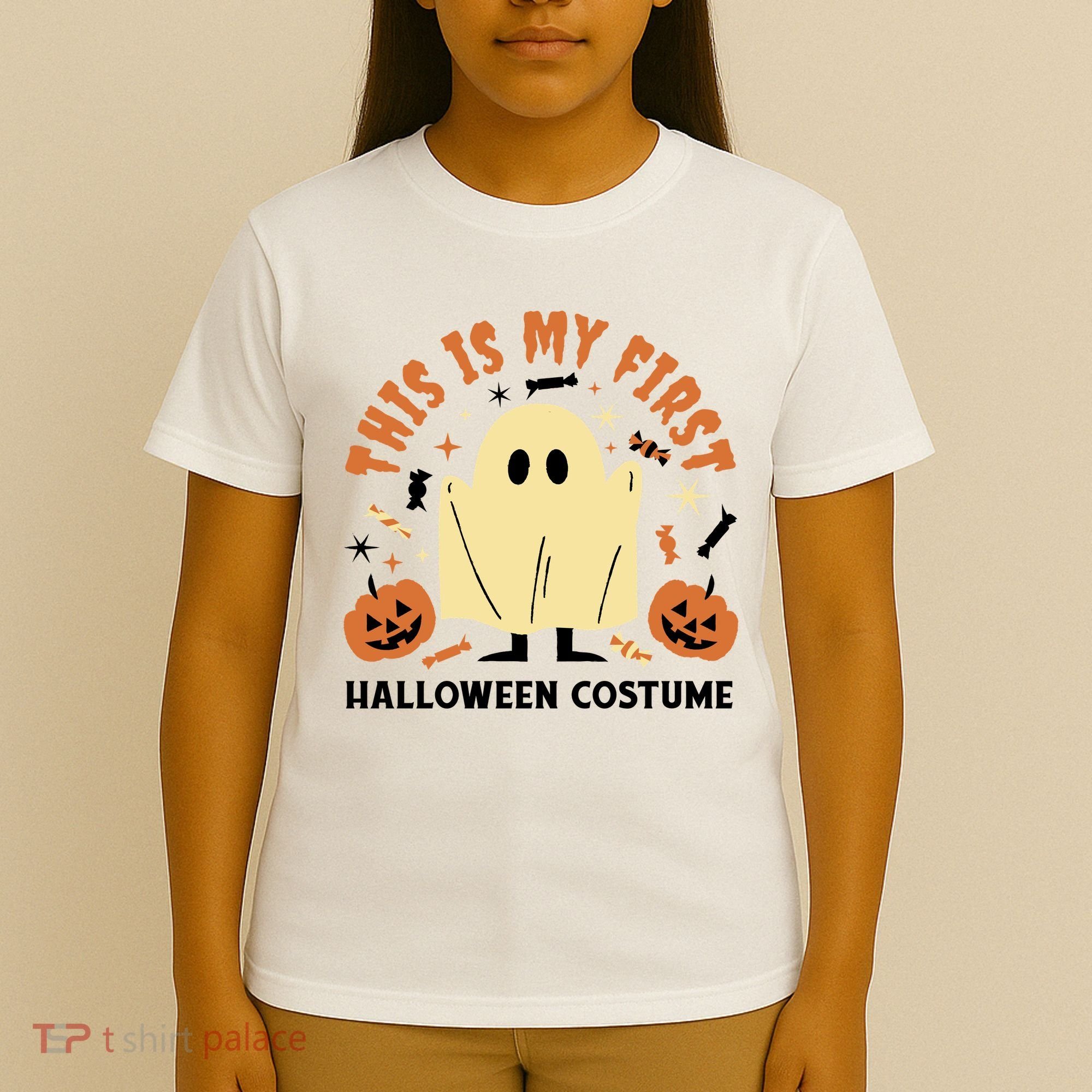This Is My First Halloween Costume Cute Ghost T-Shirt
