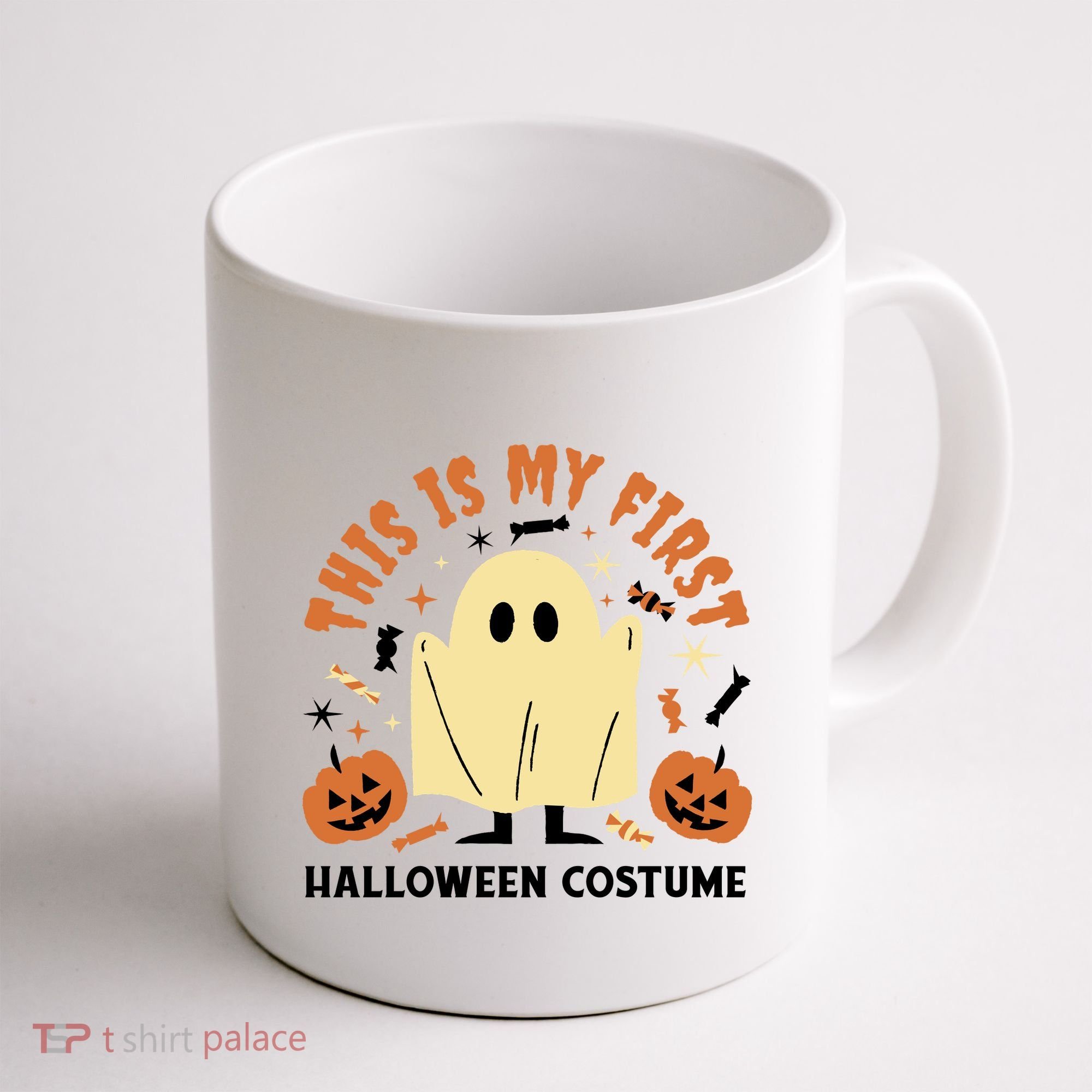 This Is My First Halloween Costume Cute Ghost Coffee Mug
