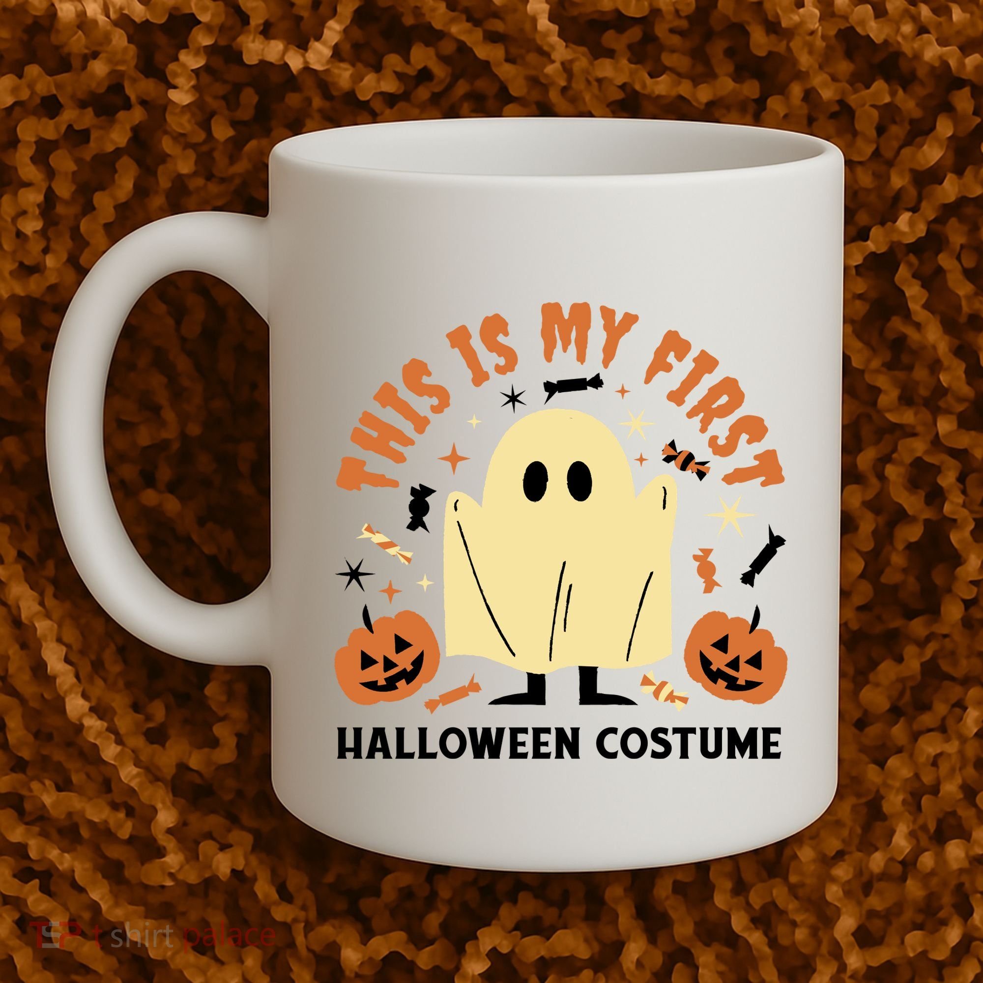This Is My First Halloween Costume Cute Ghost Coffee Mug