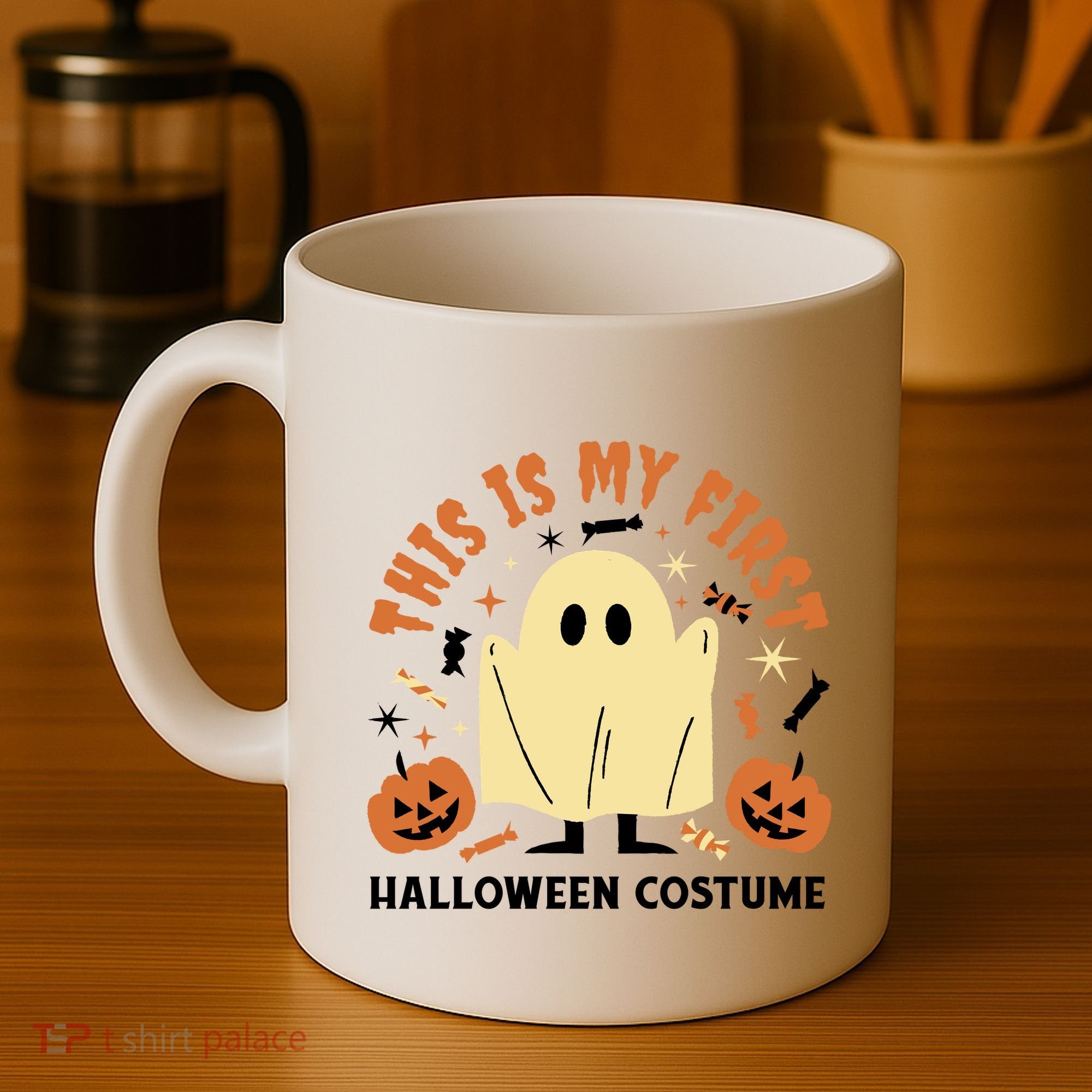This Is My First Halloween Costume Cute Ghost Coffee Mug