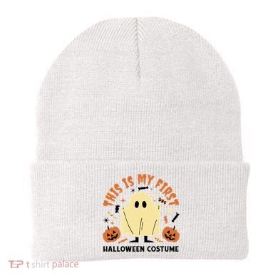 This Is My First Halloween Costume Cute Ghost Beanie