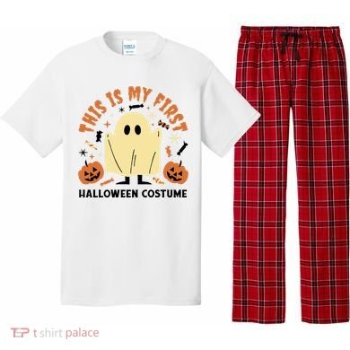 This Is My First Halloween Costume Cute Ghost Pajama Set