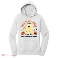 This Is My First Halloween Costume Cute Ghost Women's Hoodie thumb 0