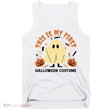 This Is My First Halloween Costume Cute Ghost Tank Top