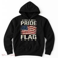 This Is My Pride Flag USA American 4th of July Patriotic Hoodie thumb 0