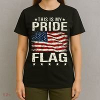This Is My Pride Flag USA American 4th of July Patriotic T-Shirt thumb 4