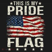 This Is My Pride Flag USA American 4th of July Patriotic T-Shirt thumb 7