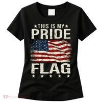 This Is My Pride Flag USA American 4th of July Patriotic Women's T-Shirt thumb 0
